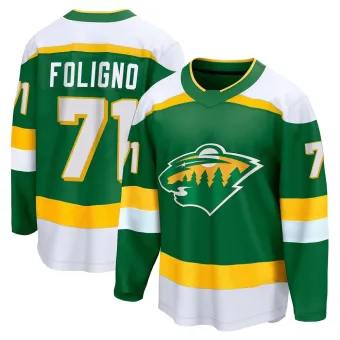 Men's Nick Foligno Minnesota Wild Special Edition 2.0 Jersey - Green Breakaway