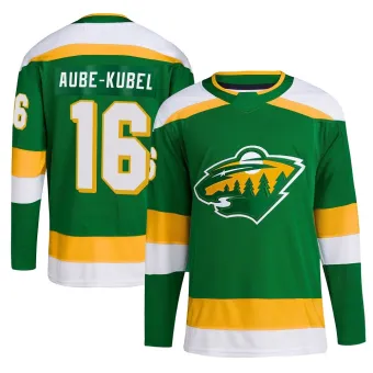Men's Nicolas Aube-Kubel Minnesota Wild Reverse Retro 2.0 Jersey - Green Authentic