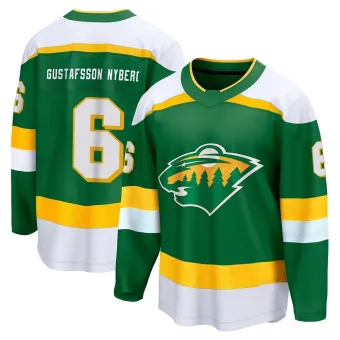 Men's Viking Gustafsson Nyberg Minnesota Wild Special Edition 2.0 Jersey - Green Breakaway